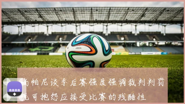 尚帕尼谈季后赛强度强调裁判判罚无可抱怨应接受比赛的残酷性